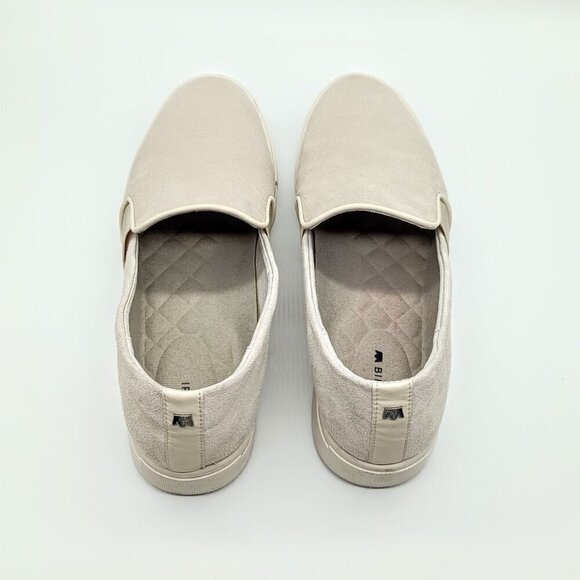 Birdies Swift Embossed Leather Suede Slip-On Sneakers - Picture 4 of 9